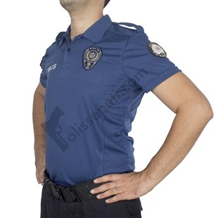 Mavi Polis Tişörtü